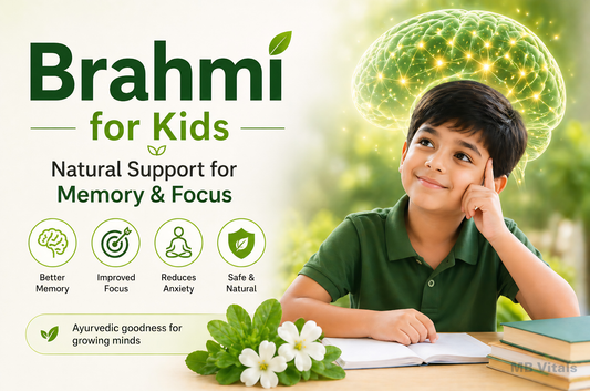 Brahmi for Kids: Benefits, Safe Dosage & How to Use It for Memory and Focus