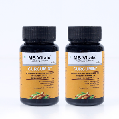 MB Vitals™ Curcumin+ (60 Veg Capsules)