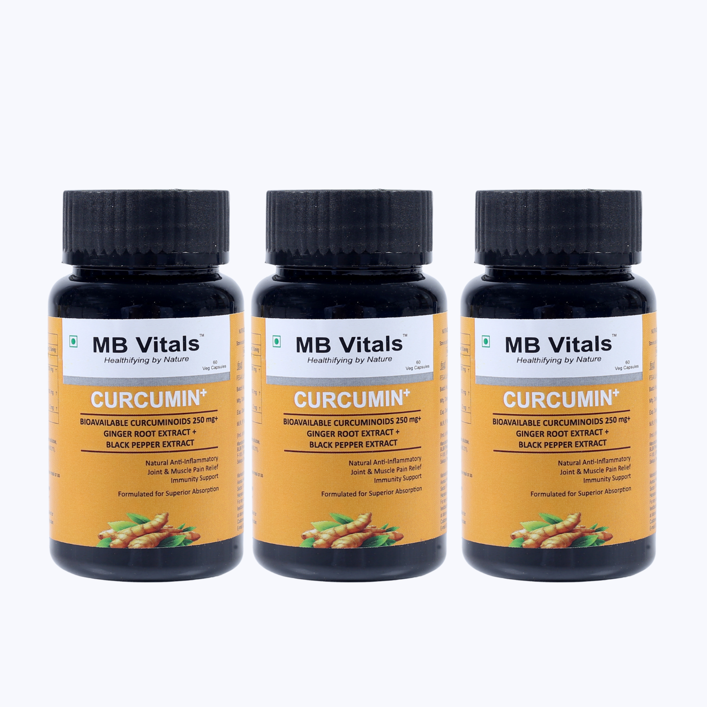 MB Vitals™ Curcumin+ (60 Veg Capsules)